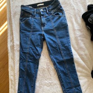pacsun super high rise jegging